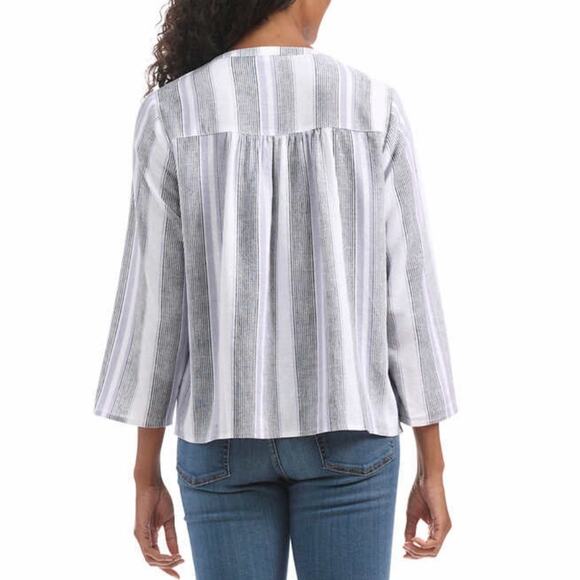 Splendid Ladies' V-Neck Blouse Size L - Picture 2 of 5